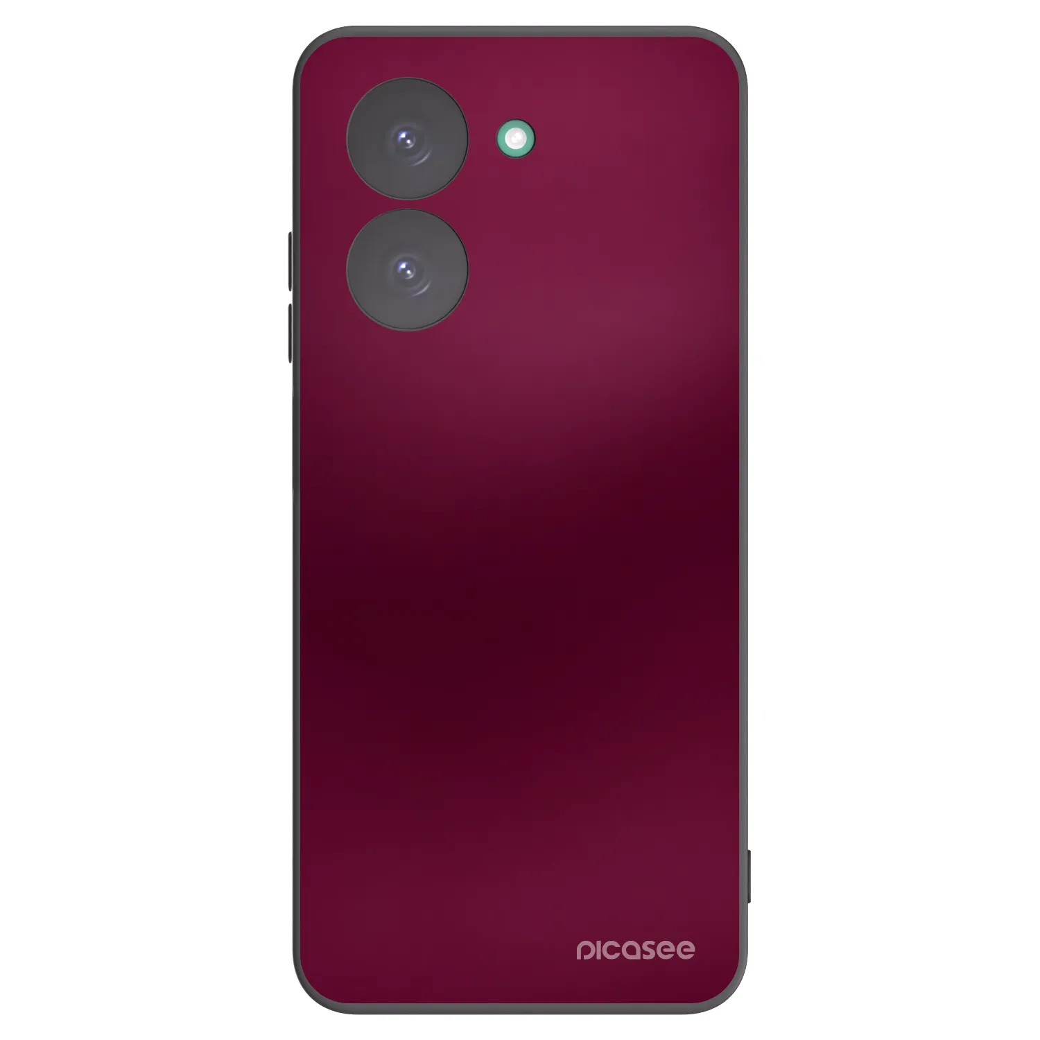 Picasee crna silikonska maskica za Xiaomi Redmi A5 - Velvet Bordeaux