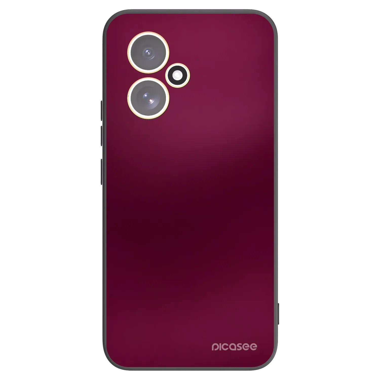 Picasee crna silikonska maskica za Honor 400 5G - Velvet Bordeaux