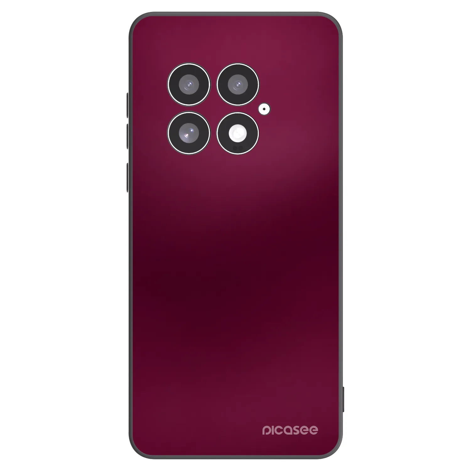 Picasee crna silikonska maskica za OnePlus 13 5G - Velvet Bordeaux