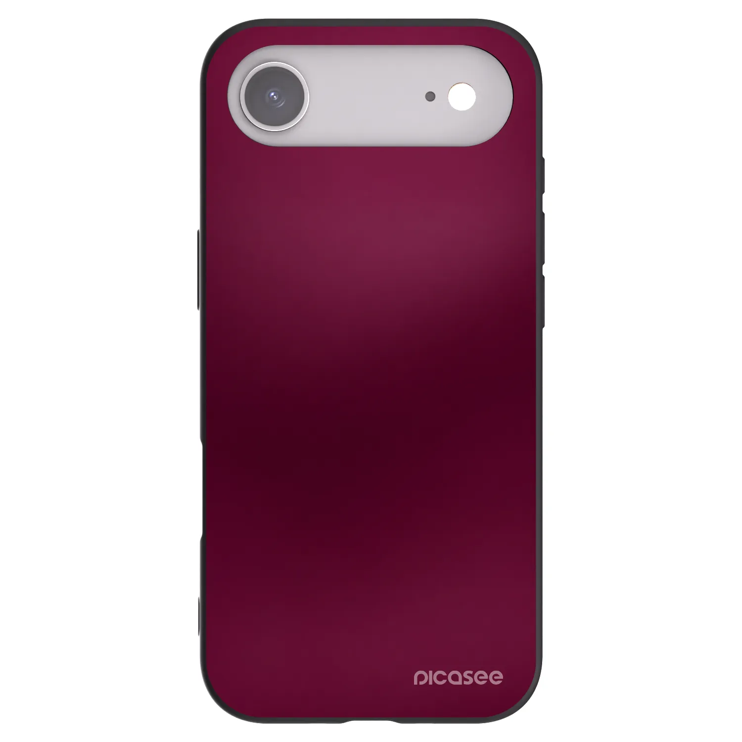 Picasee crna silikonska maskica za Apple iPhone Air - Velvet Bordeaux