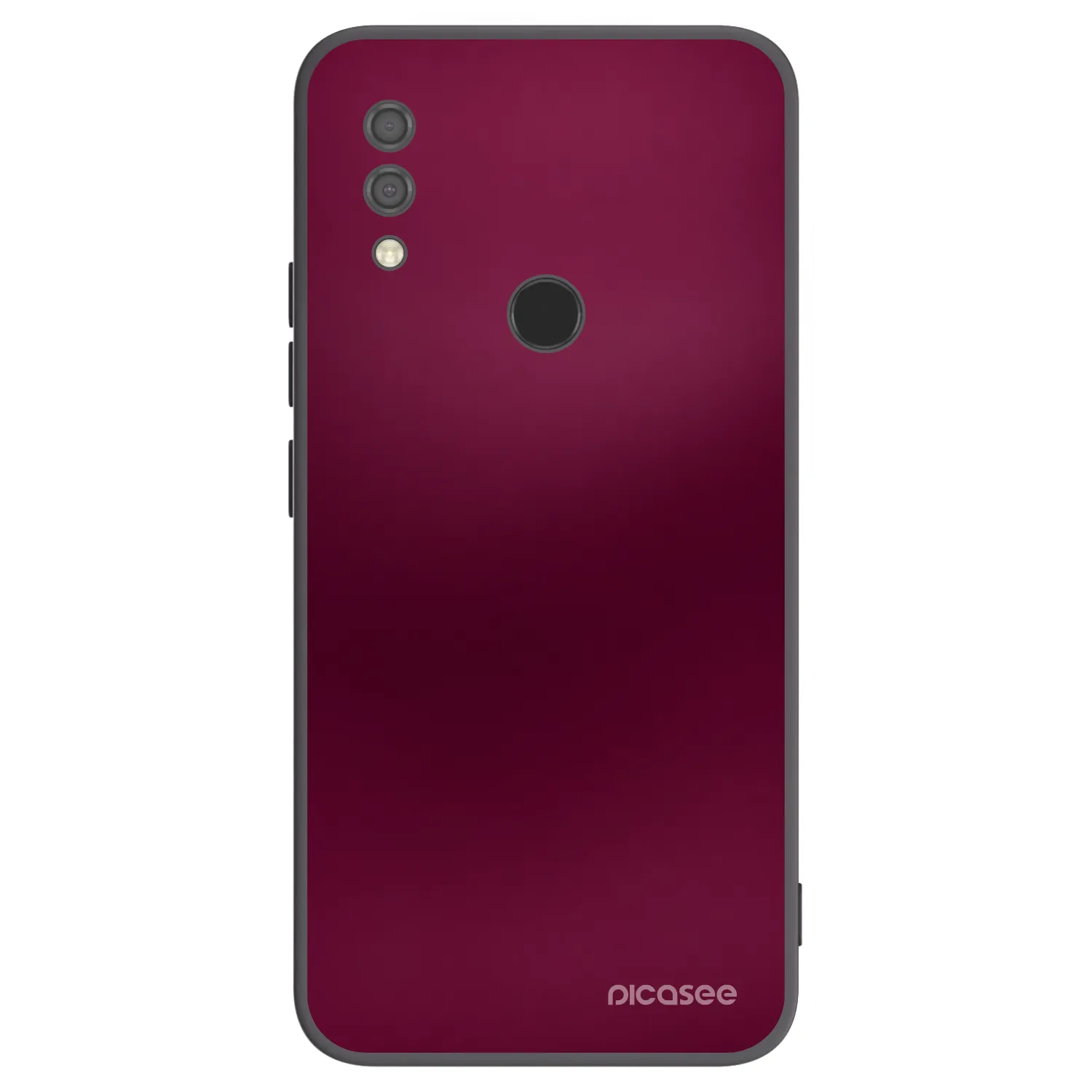 Picasee crna silikonska maskica za Xiaomi Redmi 7 - Velvet Bordeaux
