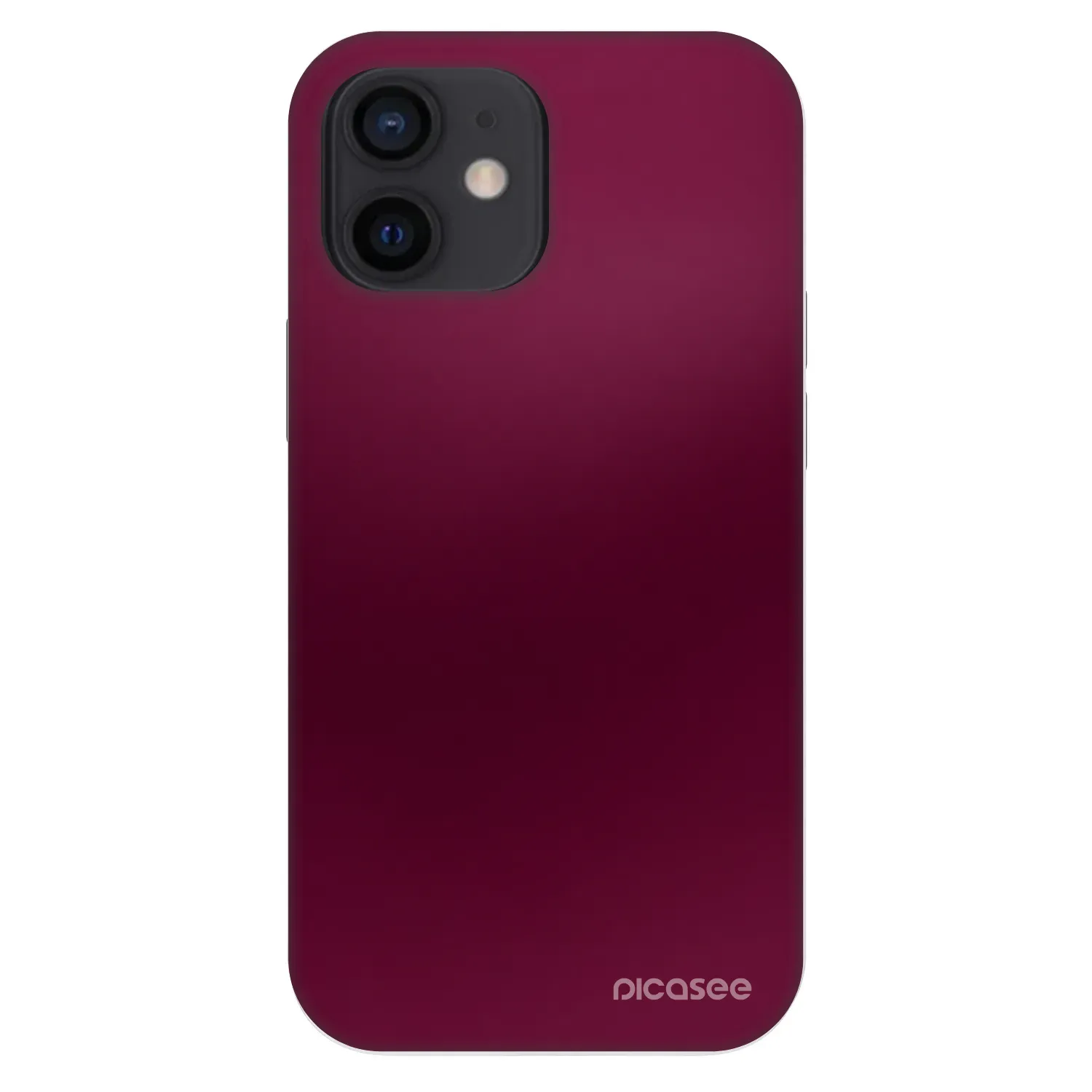 Picasee Fashion Case za Apple iPhone 12 mini - Velvet Bordeaux