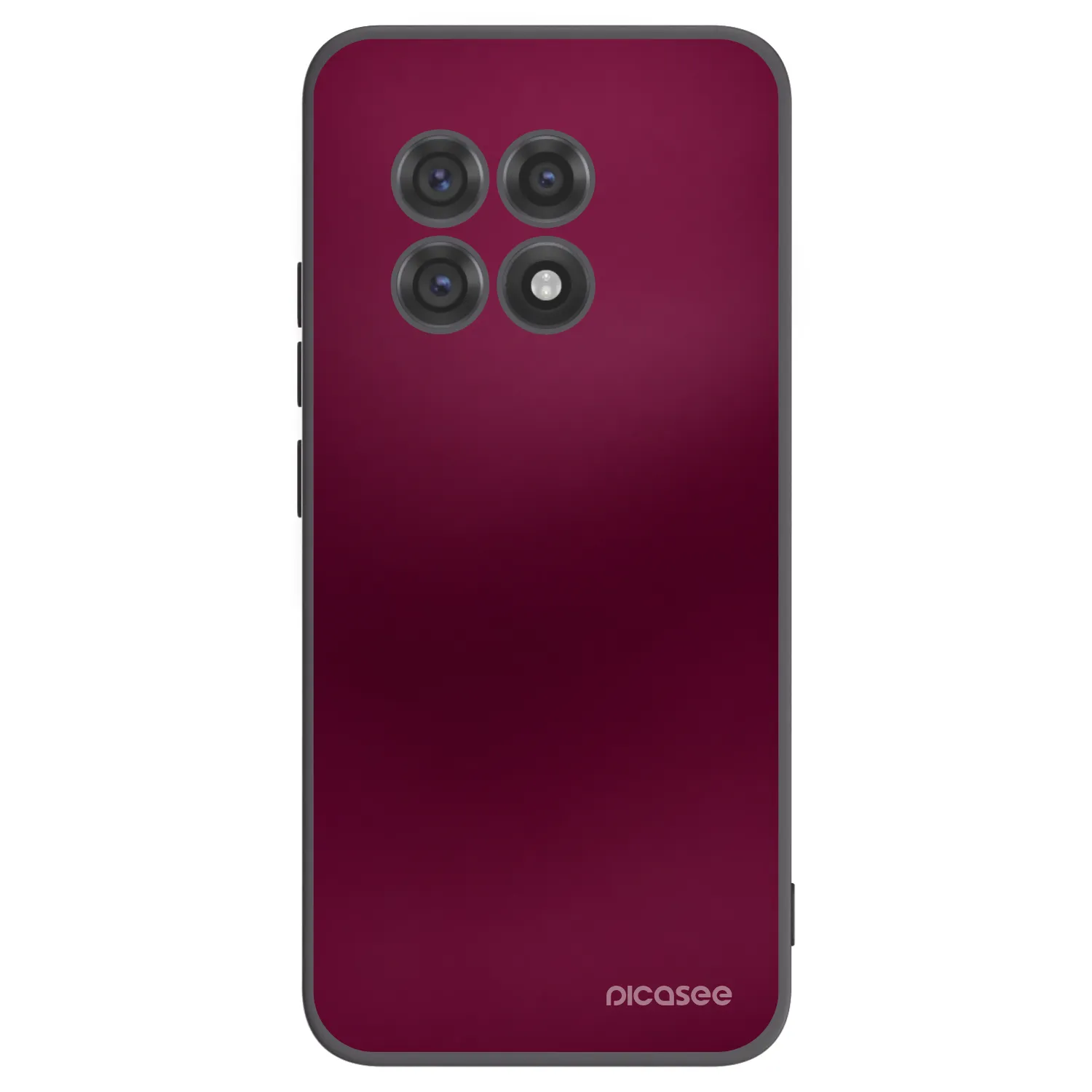Picasee crna silikonska maskica za OnePlus 13R 5G - Velvet Bordeaux