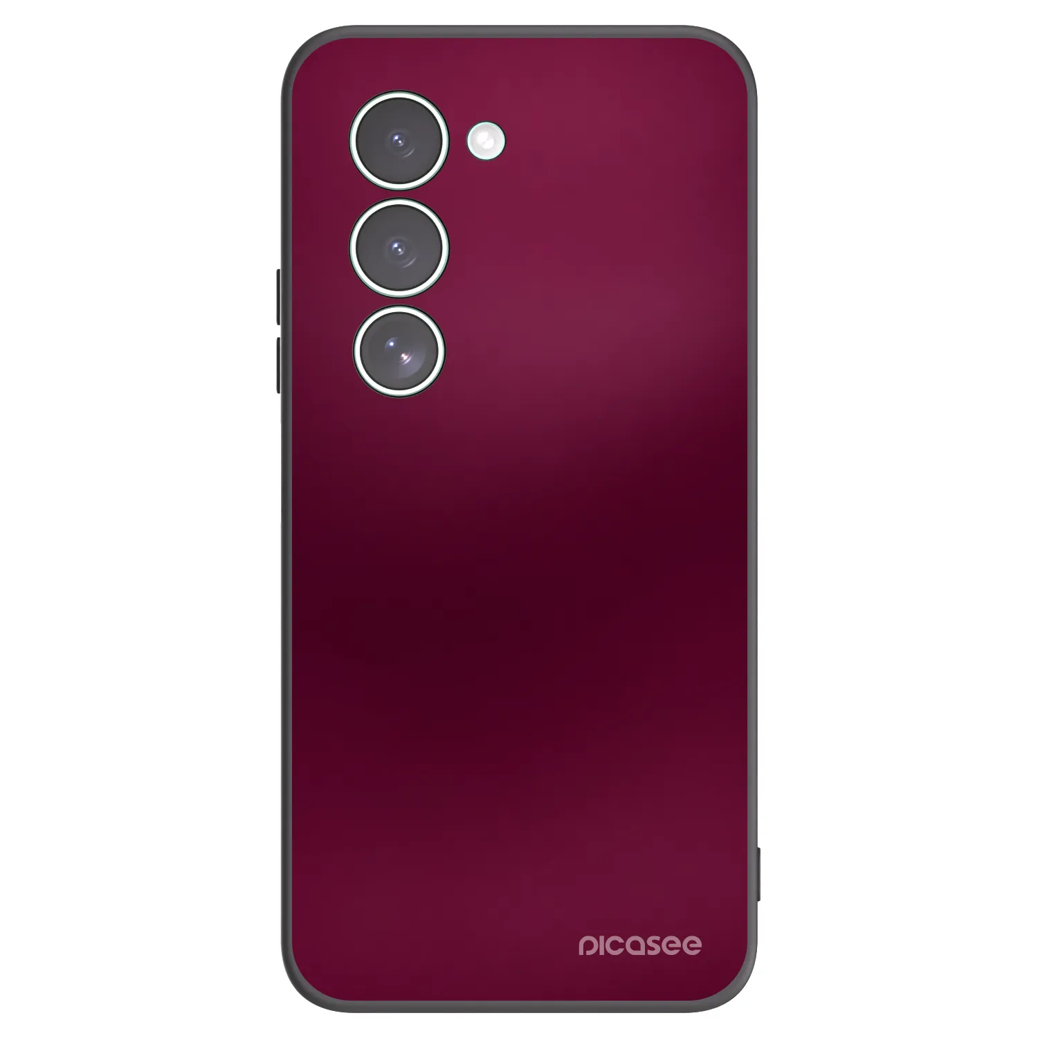 Picasee crna silikonska maskica za Xiaomi Redmi 15 5G - Velvet Bordeaux