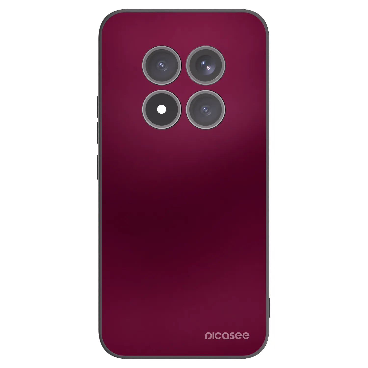 Picasee crna silikonska maskica za Xiaomi Redmi Note 15 Pro+ - Velvet Bordeaux