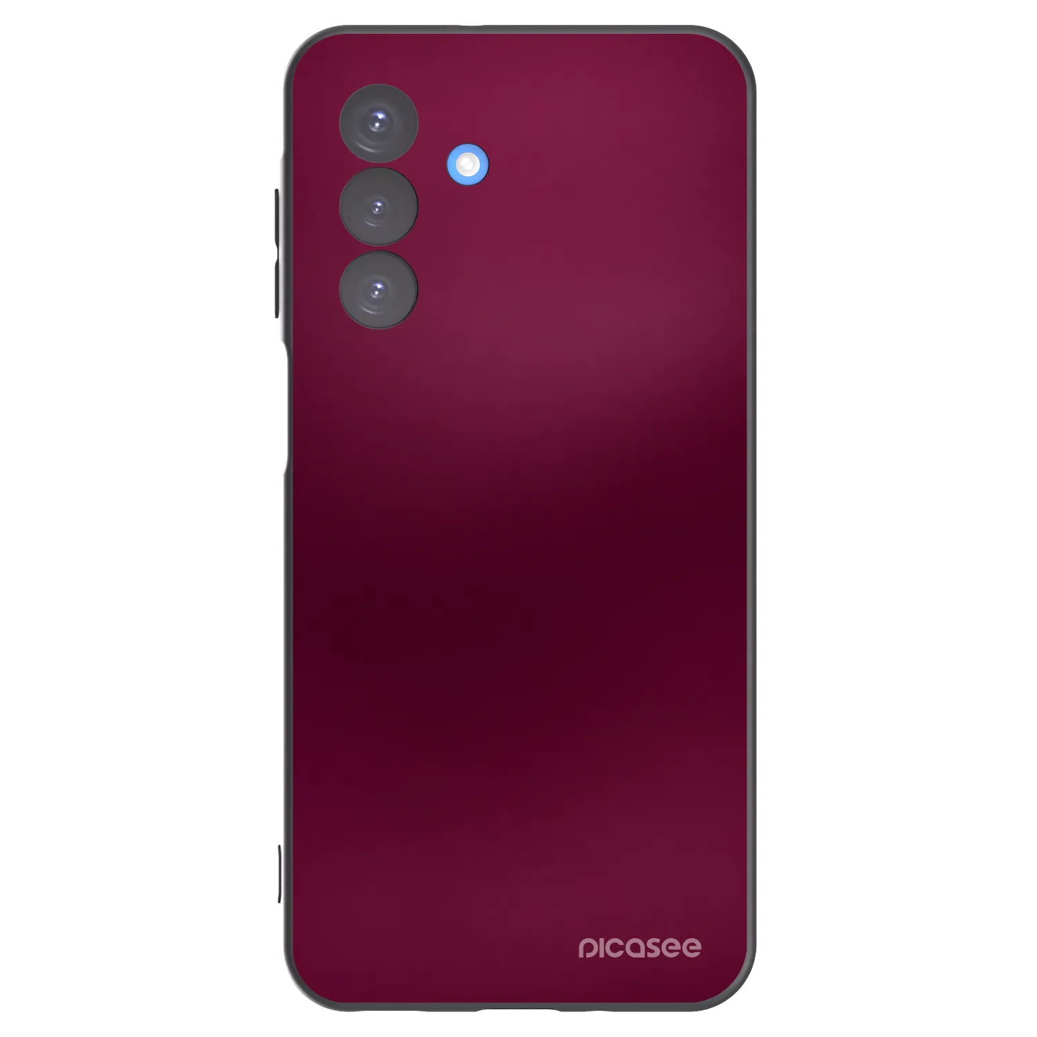 Picasee crna silikonska maskica za Samsung Galaxy A17 5G - Velvet Bordeaux