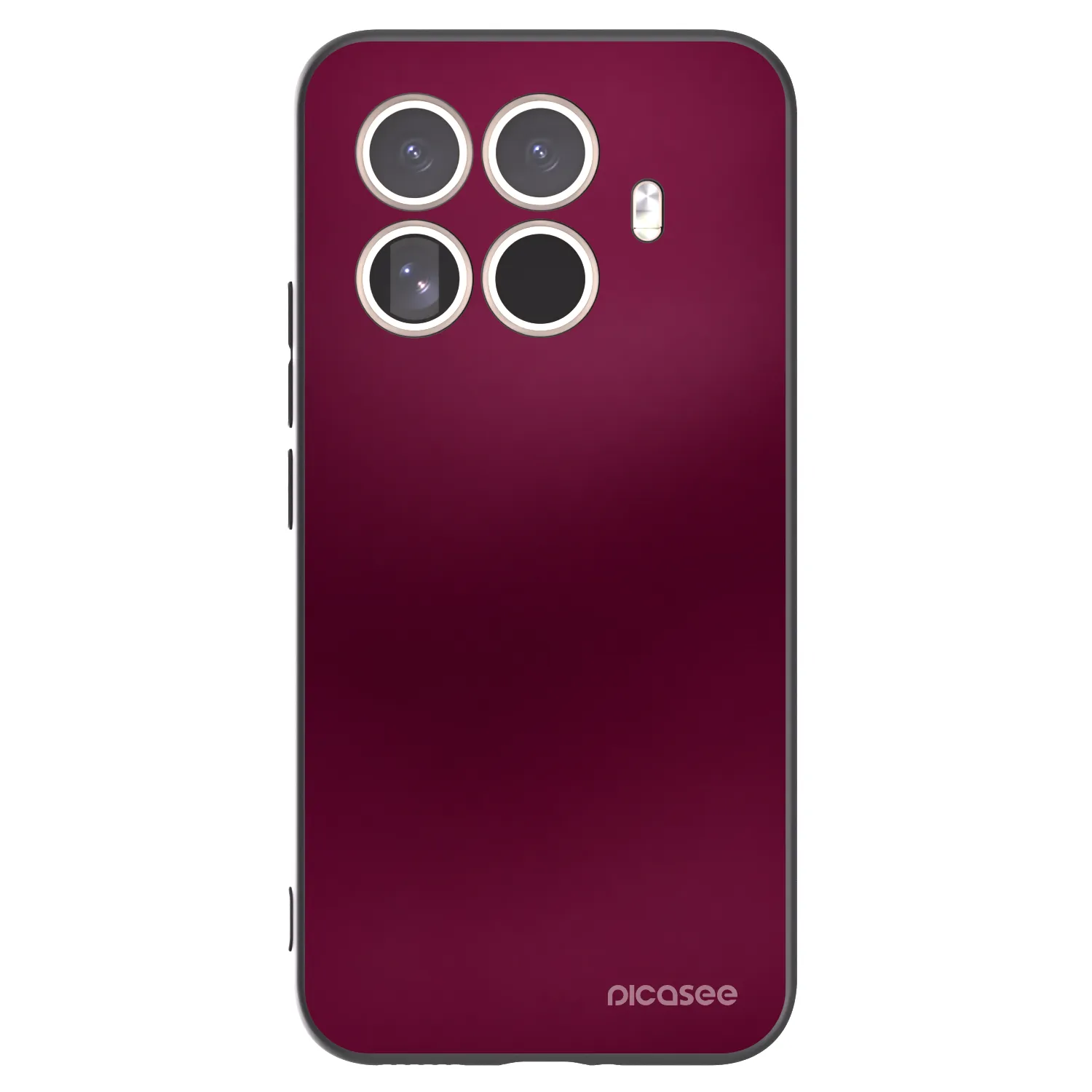 Picasee crna silikonska maskica za Xiaomi 15T Pro - Velvet Bordeaux
