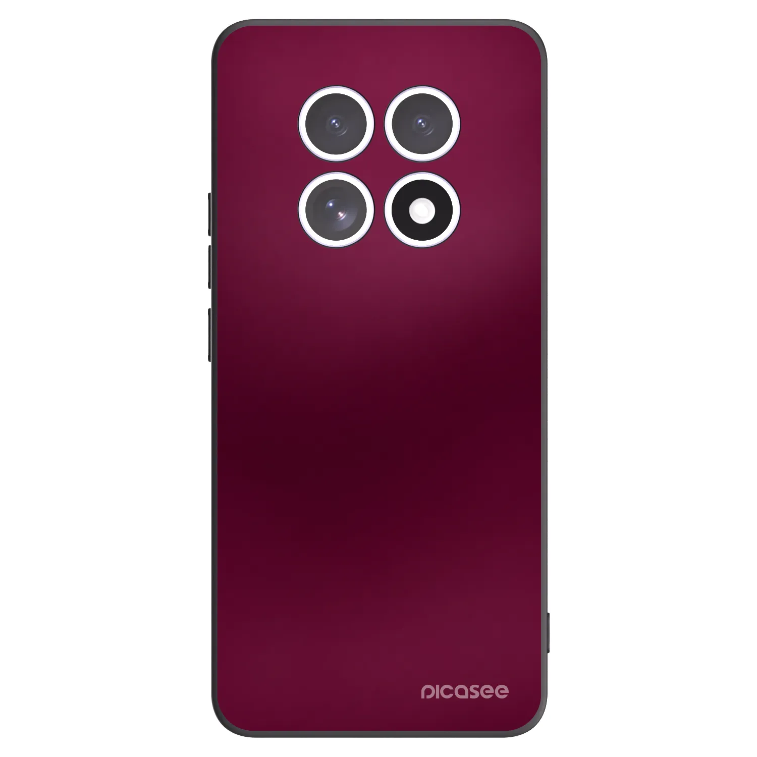 Picasee crna silikonska maskica za Xiaomi Redmi Note 15 4G - Velvet Bordeaux