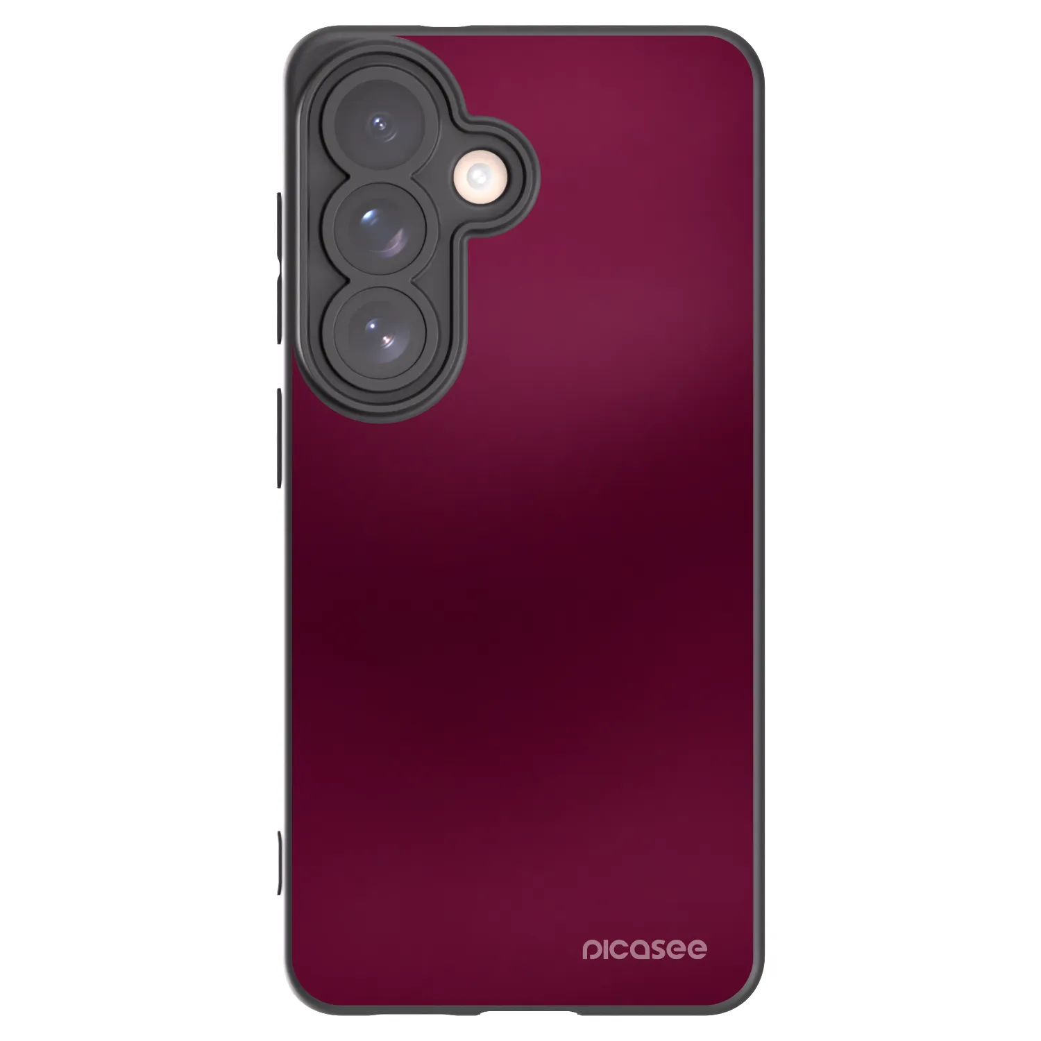 Picasee crna silikonska maskica za Samsung Galaxy S26 - Velvet Bordeaux