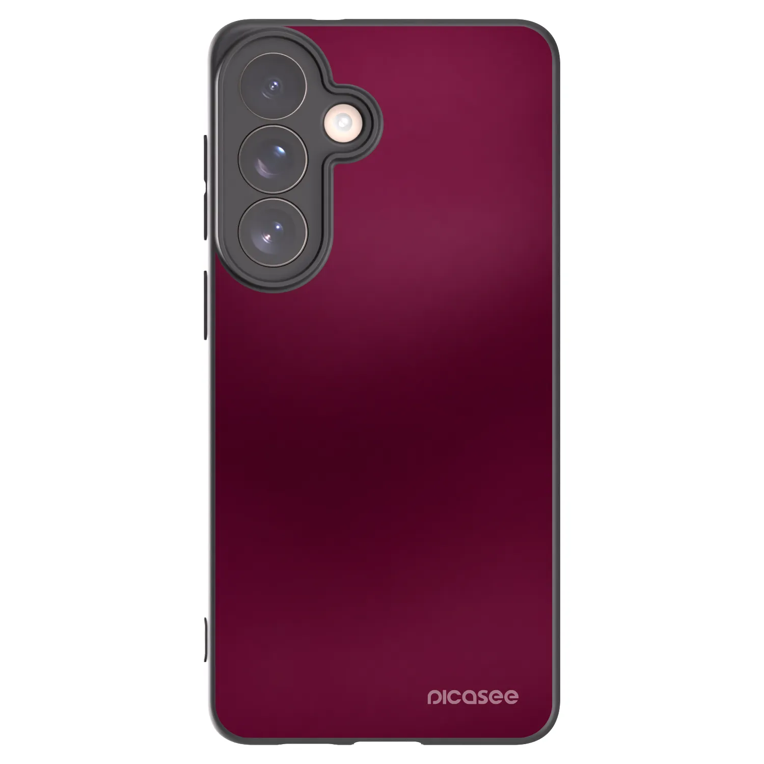 Picasee crna silikonska maskica za Samsung Galaxy S26+ - Velvet Bordeaux