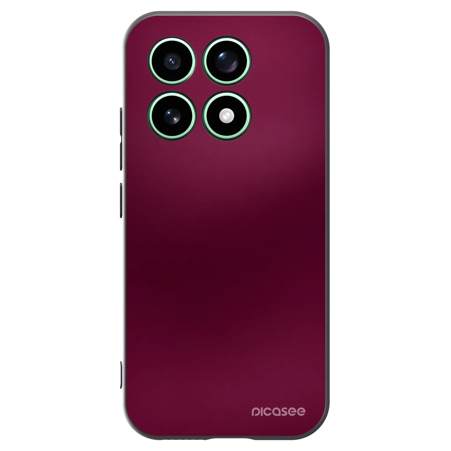 Picasee crna silikonska maskica za Xiaomi 17 - Velvet Bordeaux