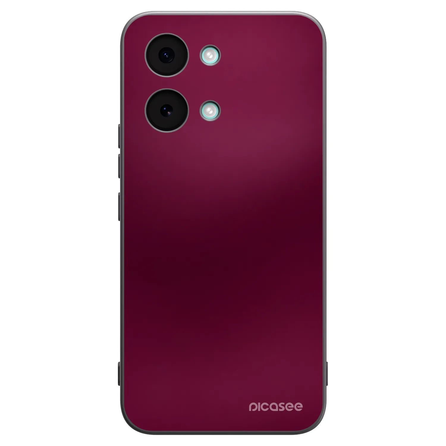 Picasee crna silikonska maskica za Xiaomi Poco X8 Pro Max - Velvet Bordeaux