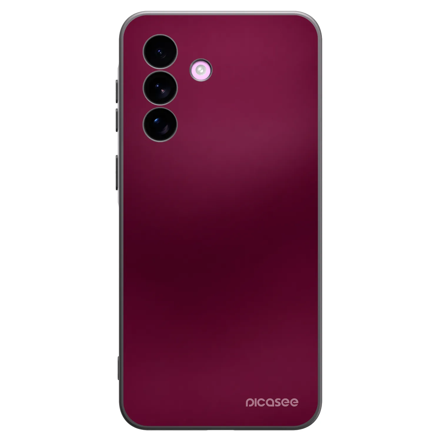 Picasee crna silikonska maskica za Samsung Galaxy A57 5G - Velvet Bordeaux