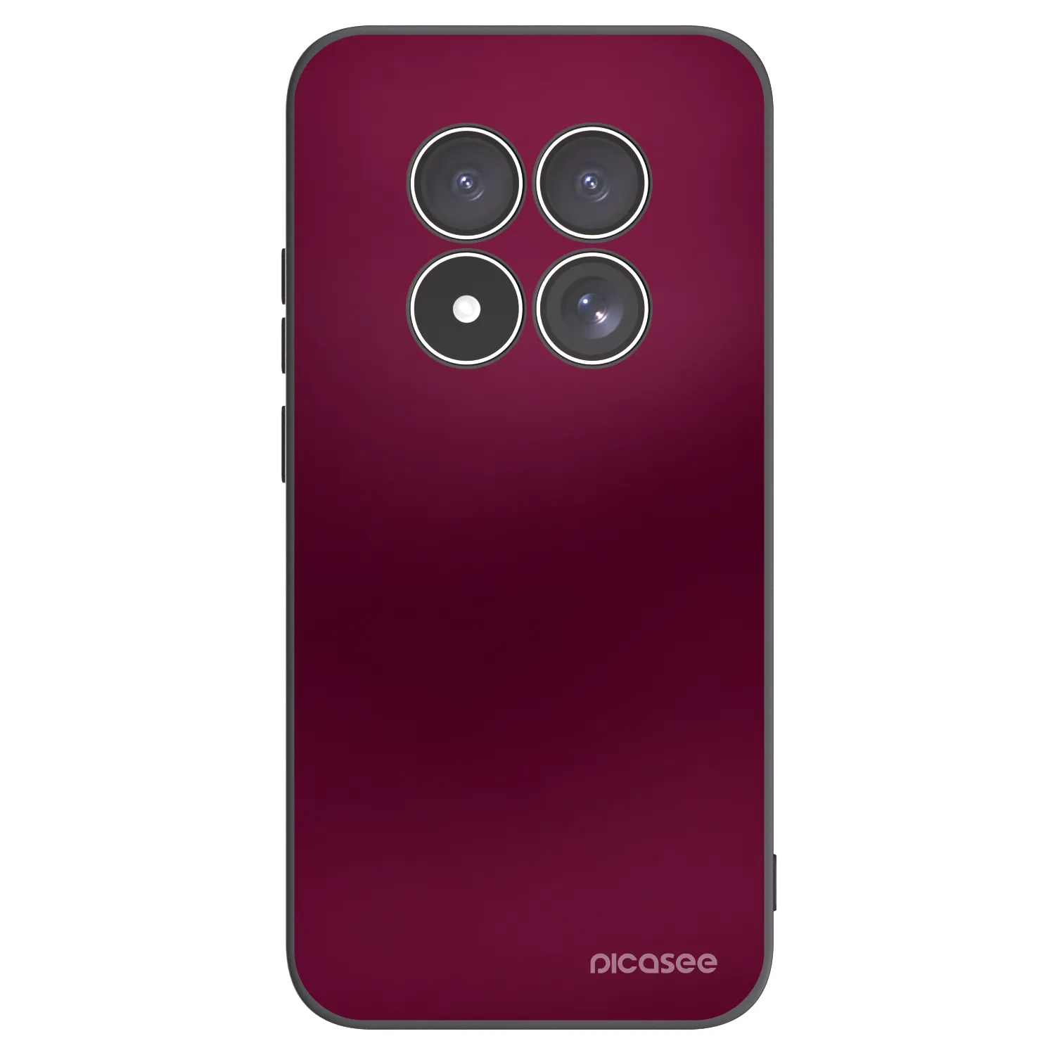 Picasee crna silikonska maskica za Xiaomi Redmi Note 15 Pro 5G - Velvet Bordeaux