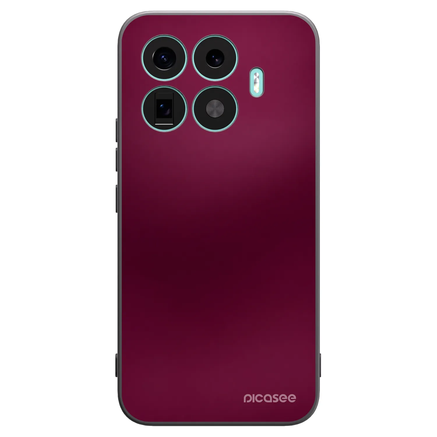 Picasee crna silikonska maskica za Xiaomi 17T Pro - Velvet Bordeaux