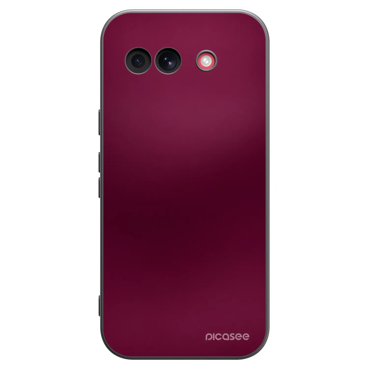 Picasee crna silikonska maskica za Google Pixel 10a - Velvet Bordeaux