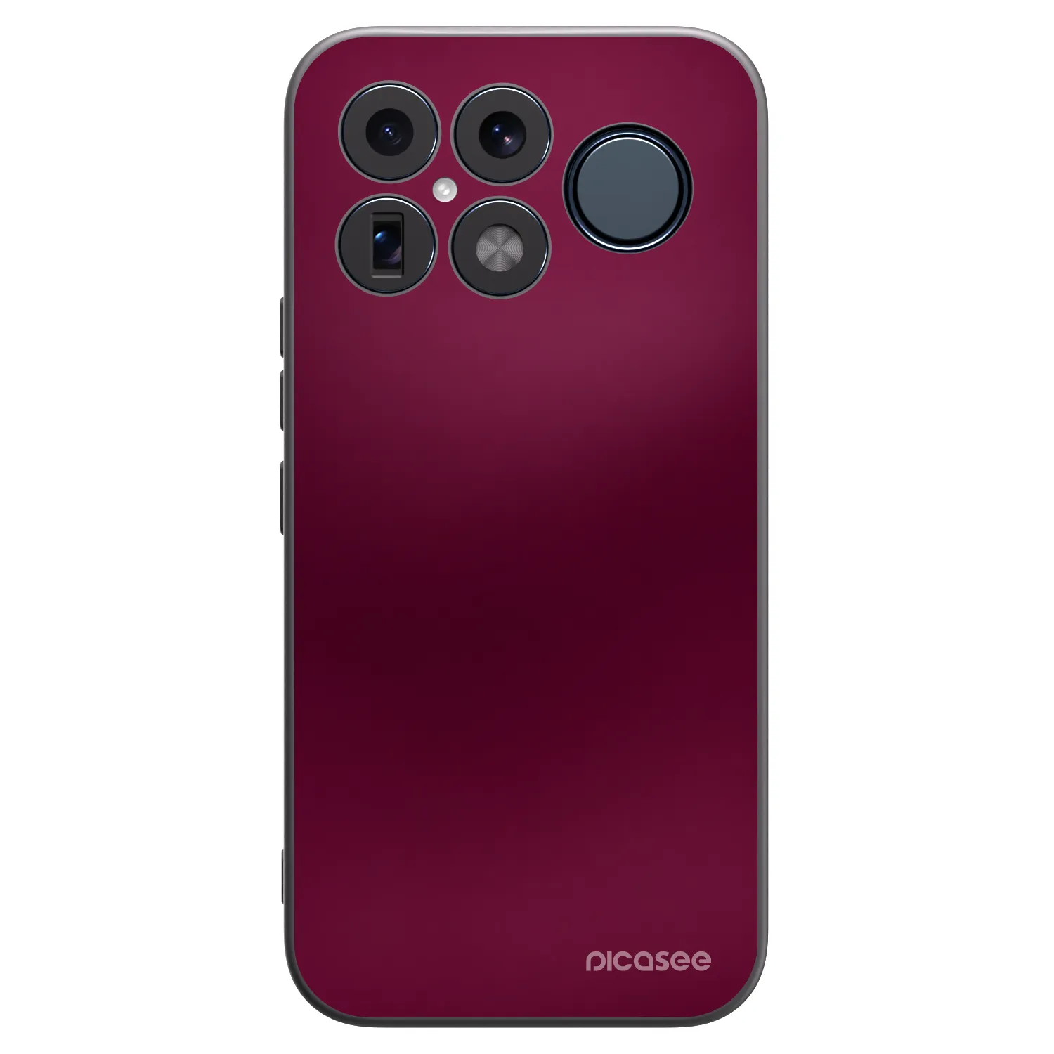 Picasee crna silikonska maskica za Xiaomi Poco F8 Ultra - Velvet Bordeaux