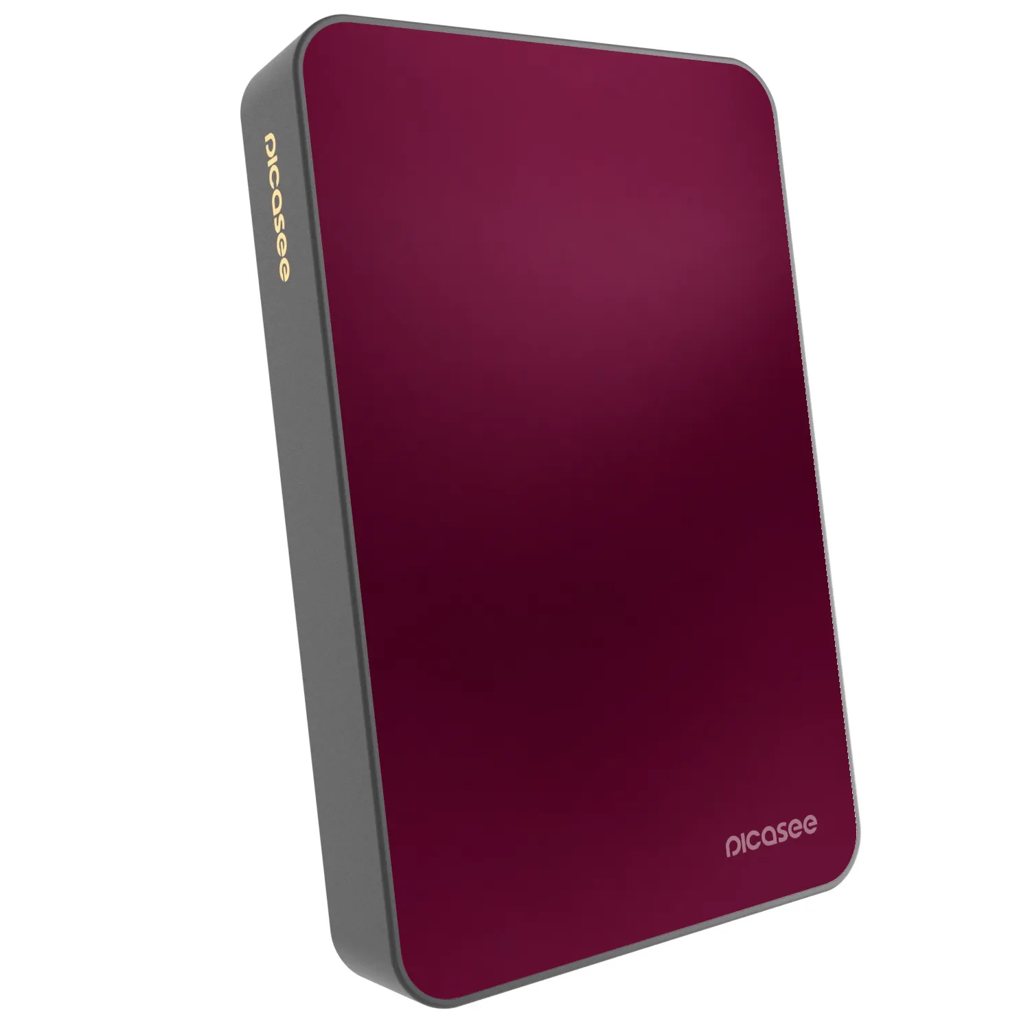 Picasee Prijenosni punjač s MagSafe 10 000 mAh Sivo - Velvet Bordeaux