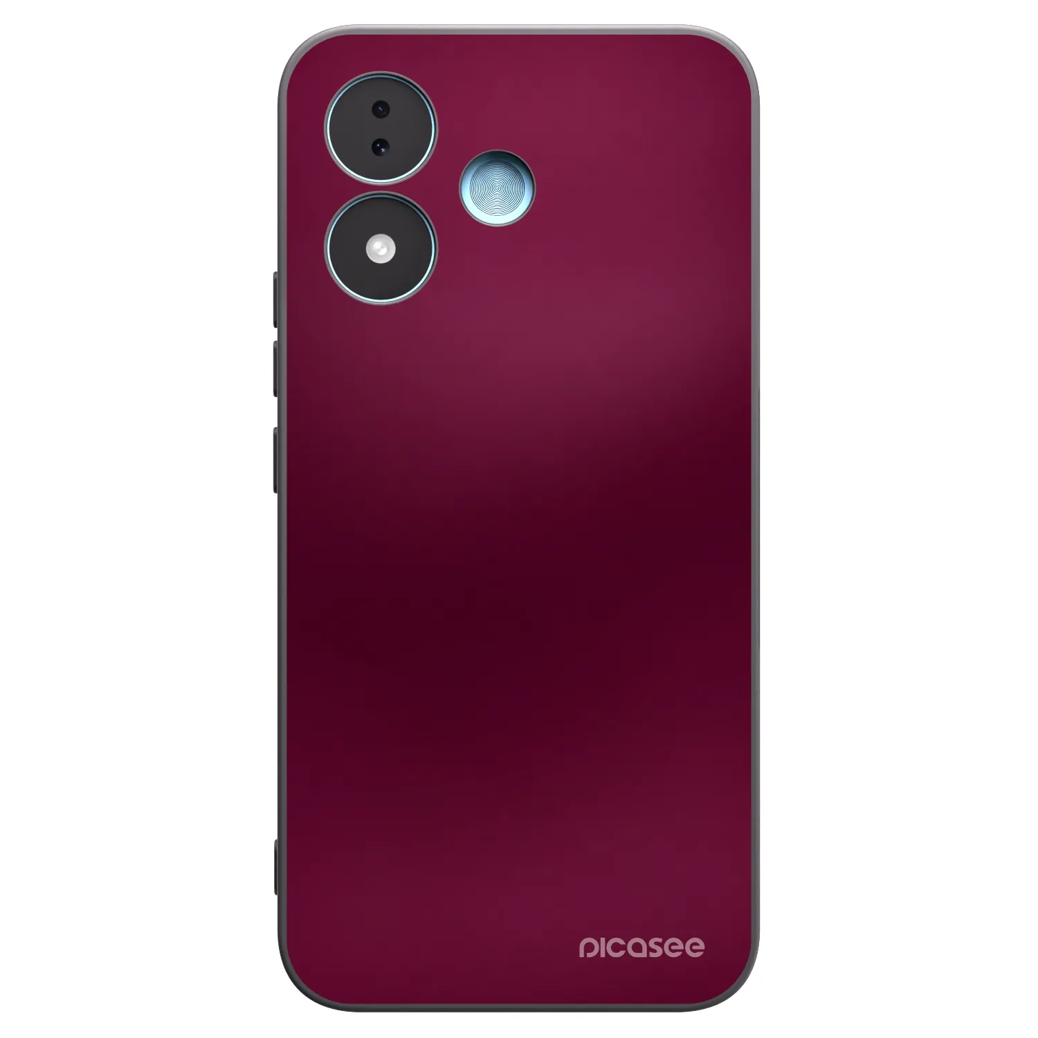 Picasee crna silikonska maskica za Xiaomi Redmi Note 17 5G - Velvet Bordeaux