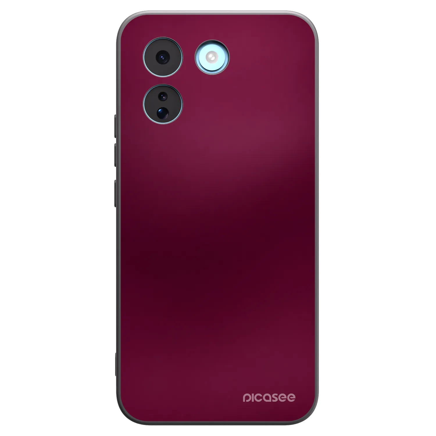 Picasee crna silikonska maskica za Xiaomi Redmi Note 17 Pro MAX 5G - Velvet Bordeaux