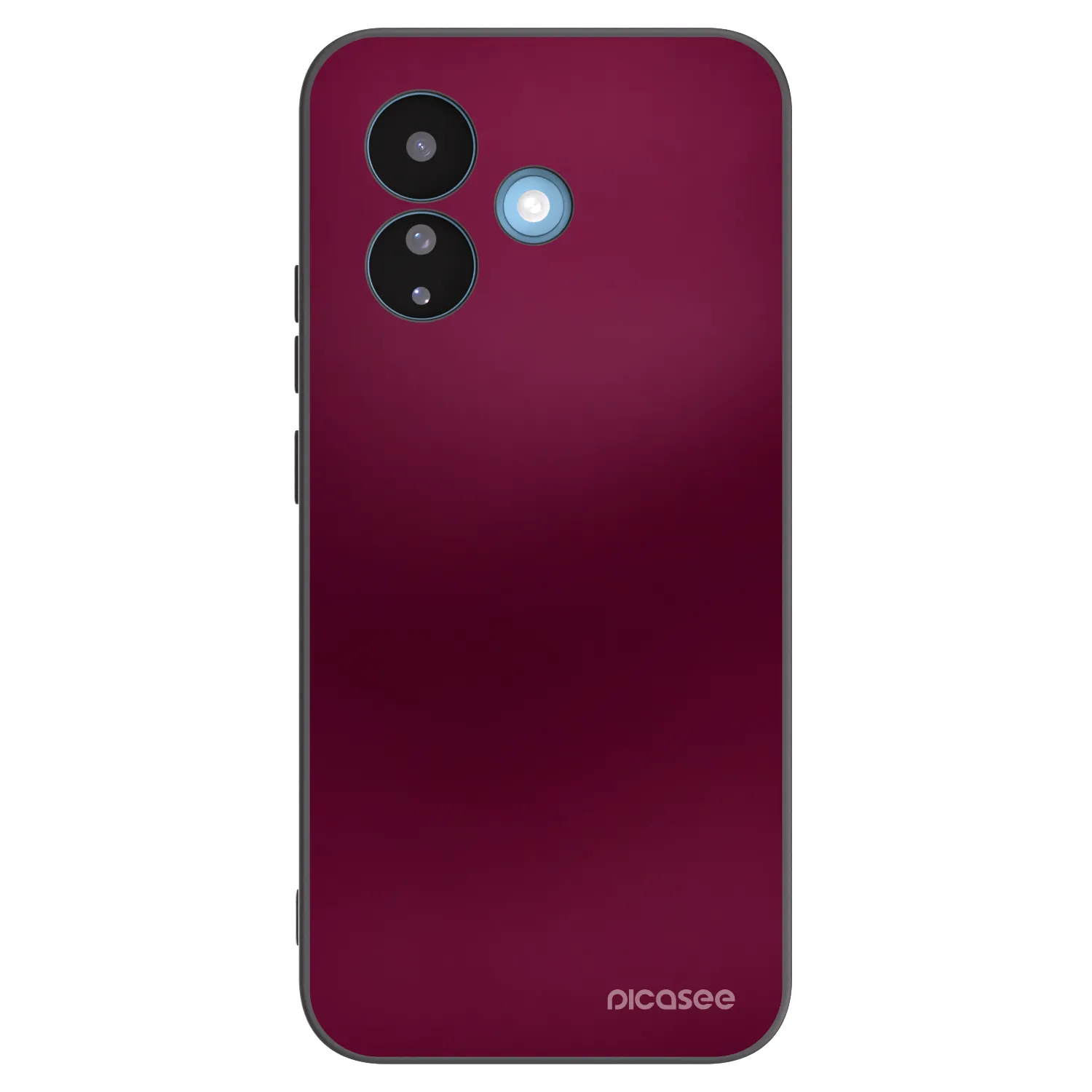 Picasee crna silikonska maskica za Xiaomi Redmi Note 17 Pro 5G - Velvet Bordeaux