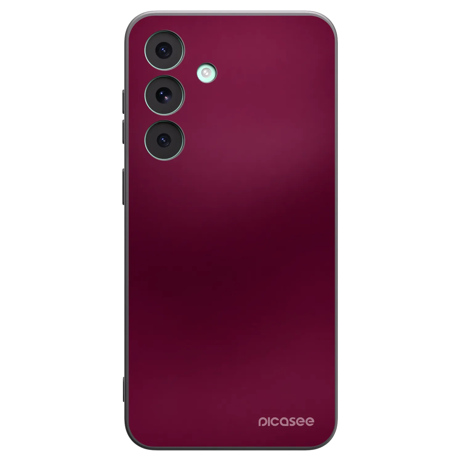 Picasee crna silikonska maskica za Samsung Galaxy S26 FE - Velvet Bordeaux