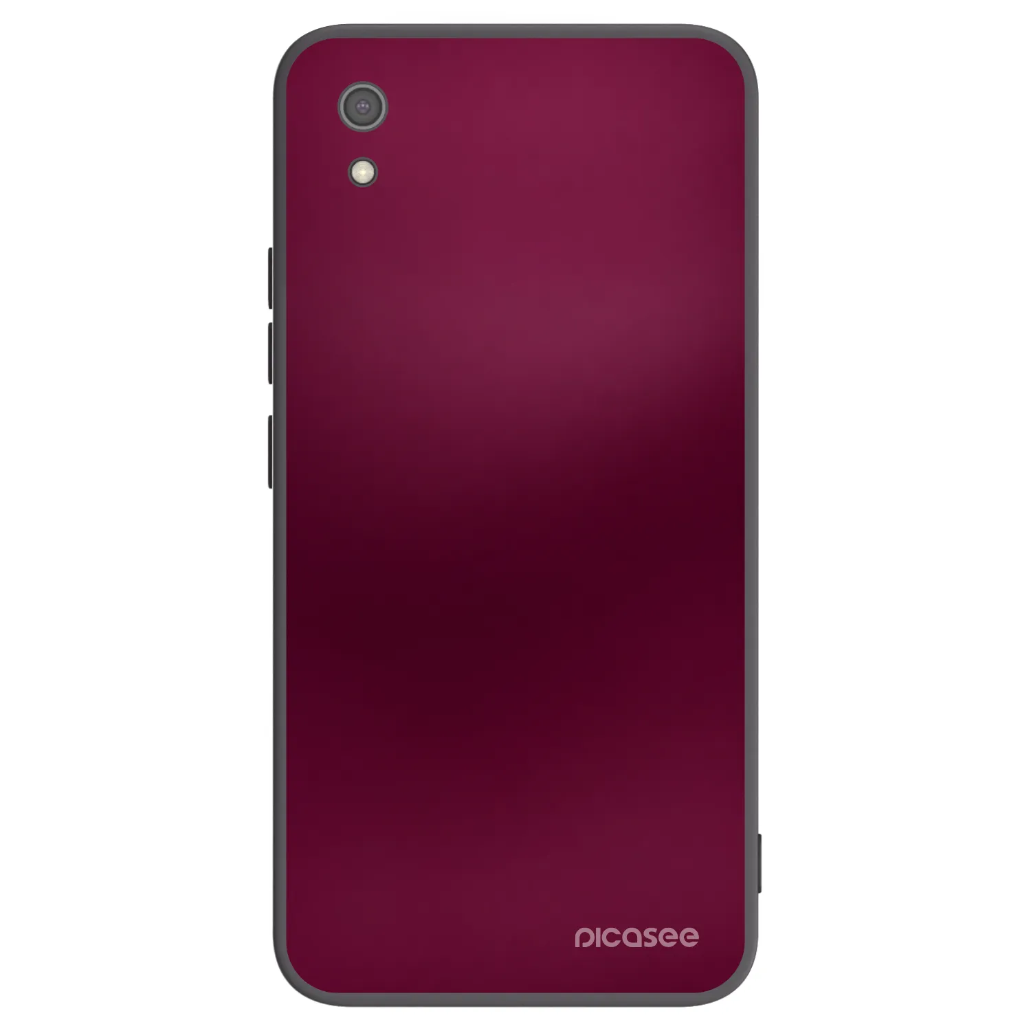 Picasee crna silikonska maskica za Xiaomi Redmi 7A - Velvet Bordeaux