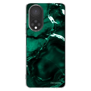 Picasee silikonska prozirna maskica za Honor X7 - Dark emerald