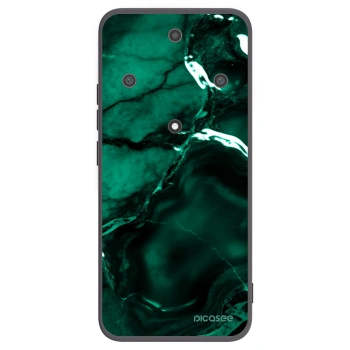Picasee crna silikonska maskica za Honor Magic5 Lite 5G - Dark emerald