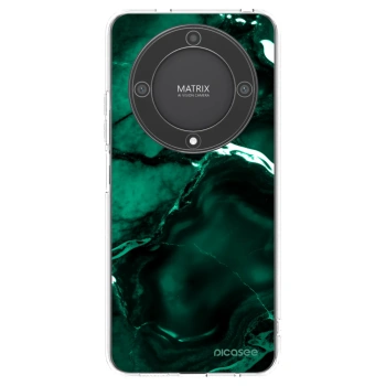 Picasee silikonska prozirna maskica za Honor Magic5 Lite 5G - Dark emerald