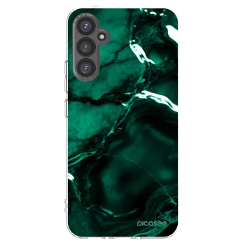 Picasee silikonska prozirna maskica za Samsung Galaxy A34 5G A346B - Dark emerald