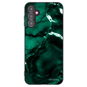 Picasee crna silikonska maskica za Samsung Galaxy A14 5G A146P - Dark emerald