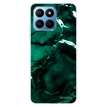 Picasee silikonska prozirna maskica za Honor 70 Lite - Dark emerald