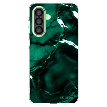 Picasee silikonska prozirna maskica za Samsung Galaxy A26 5G A266B - Dark emerald