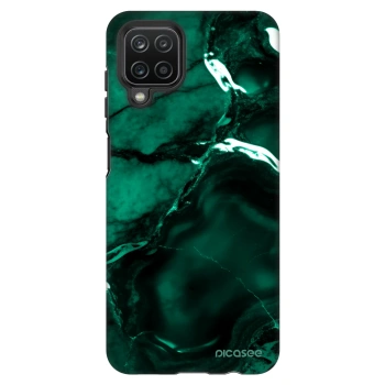 Picasee Fashion Case za Samsung Galaxy A12 A125F - Dark emerald