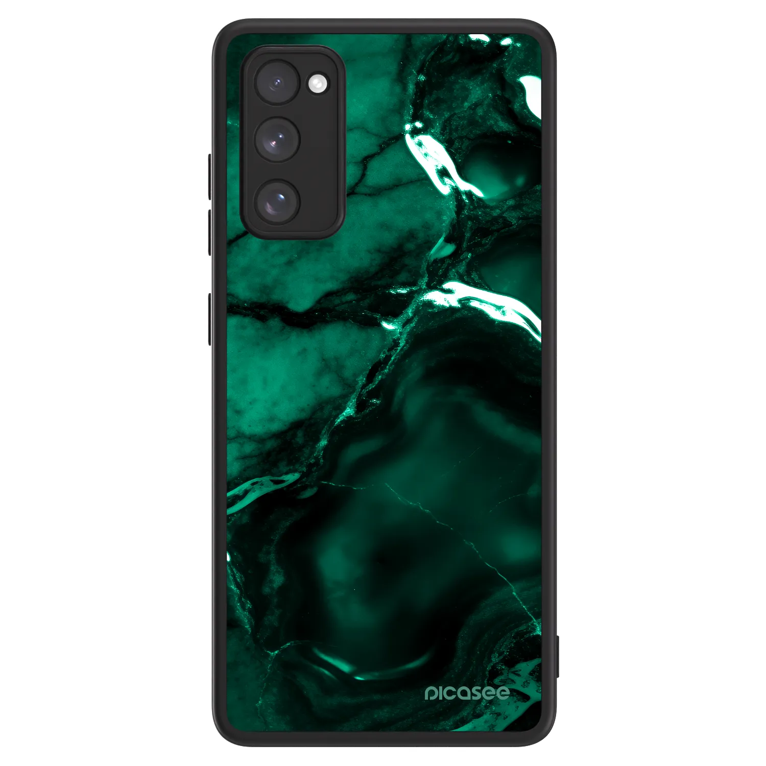 Picasee ULTIMATE CASE za Samsung Galaxy S20 FE - Dark emerald