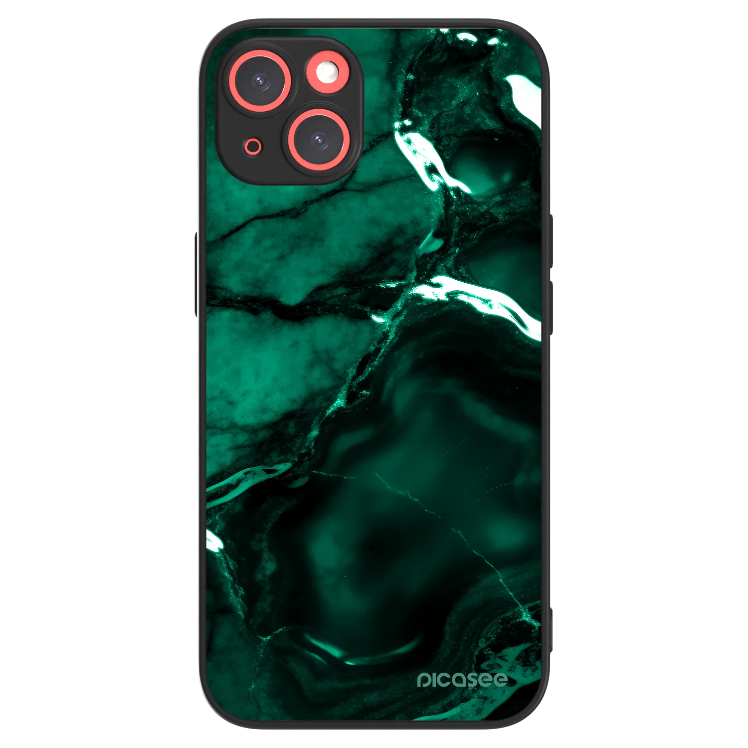 Picasee ULTIMATE CASE za Apple iPhone 13 - Dark emerald