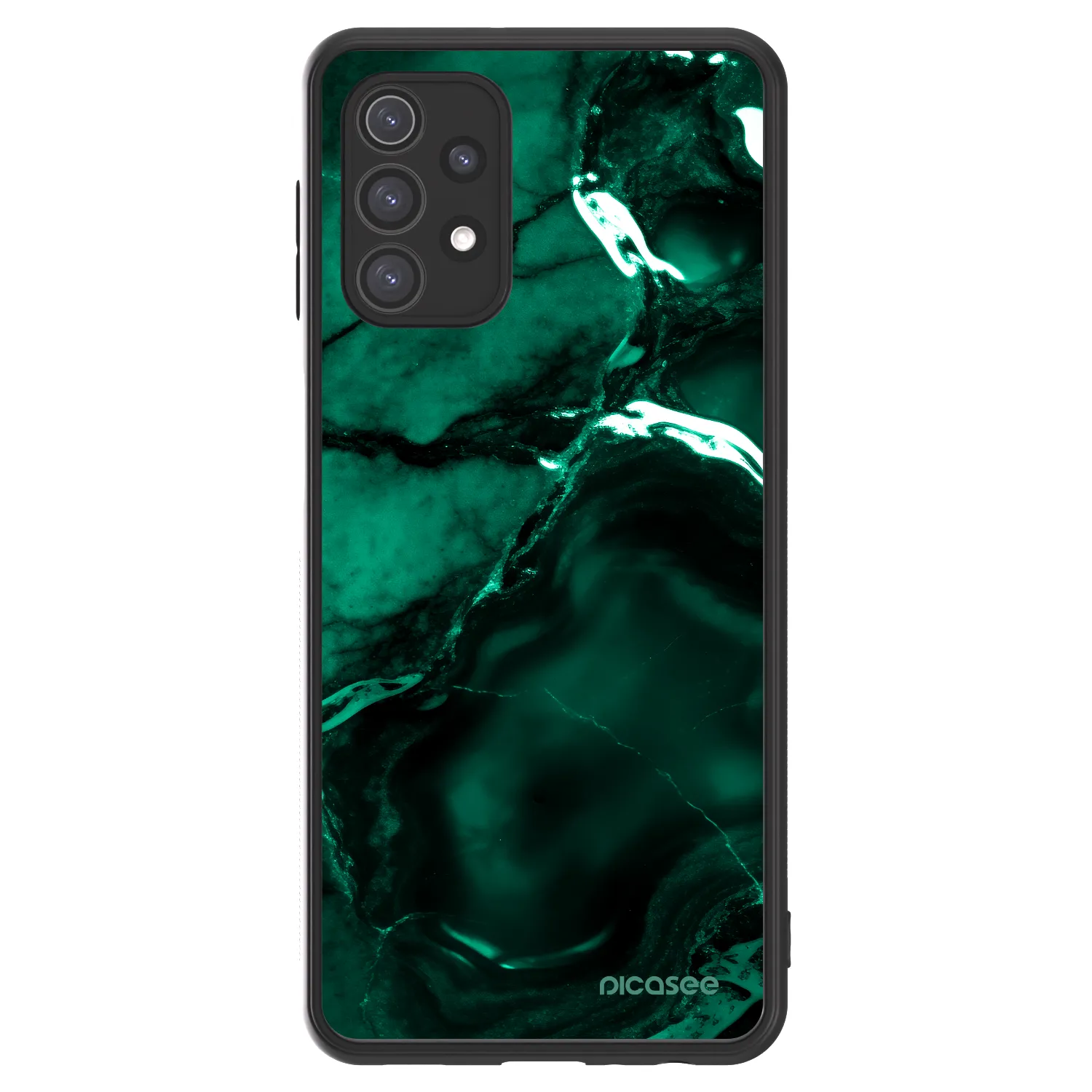 Picasee ULTIMATE CASE za Samsung Galaxy A32 5G A326B - Dark emerald
