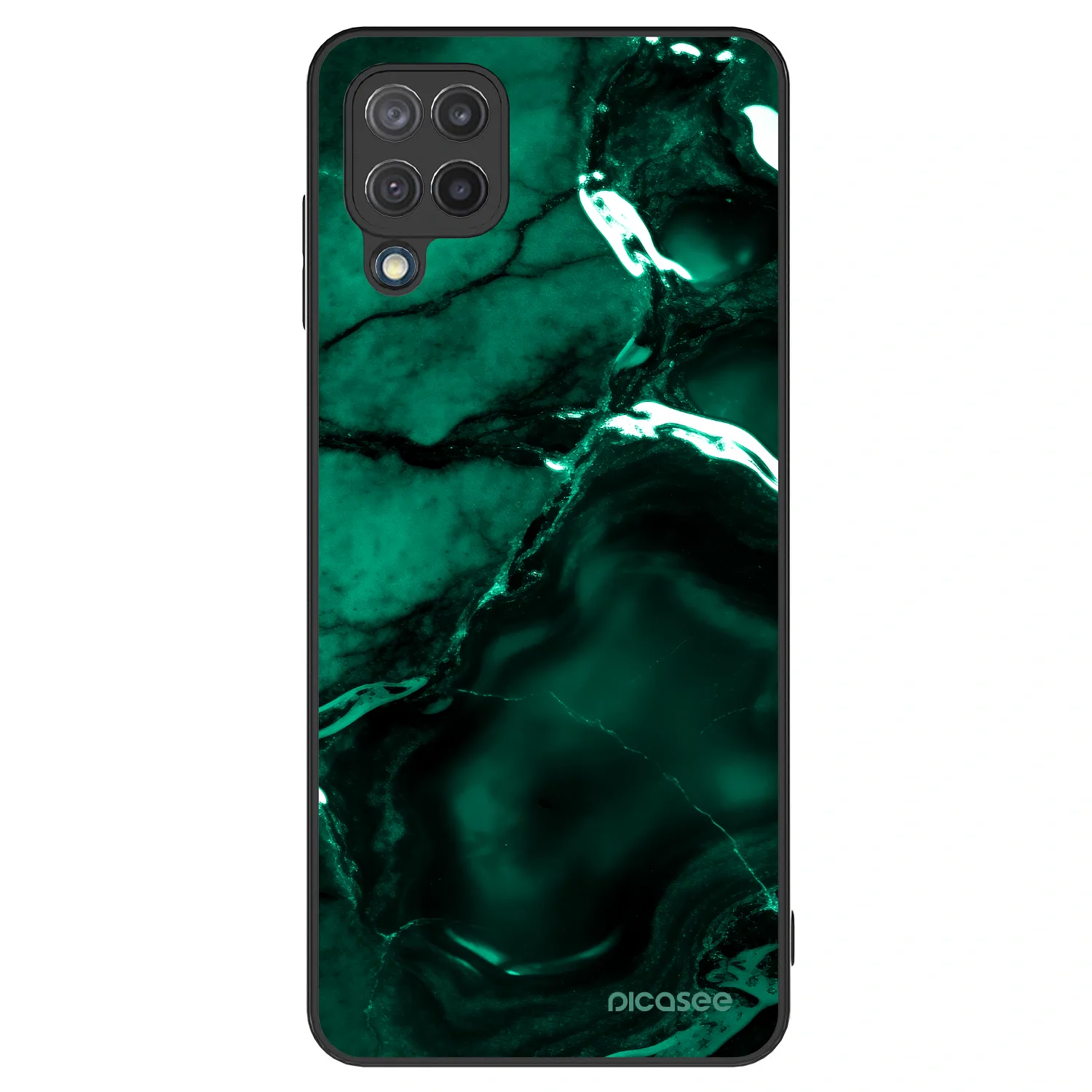 Picasee ULTIMATE CASE za Samsung Galaxy M12 M127F - Dark emerald