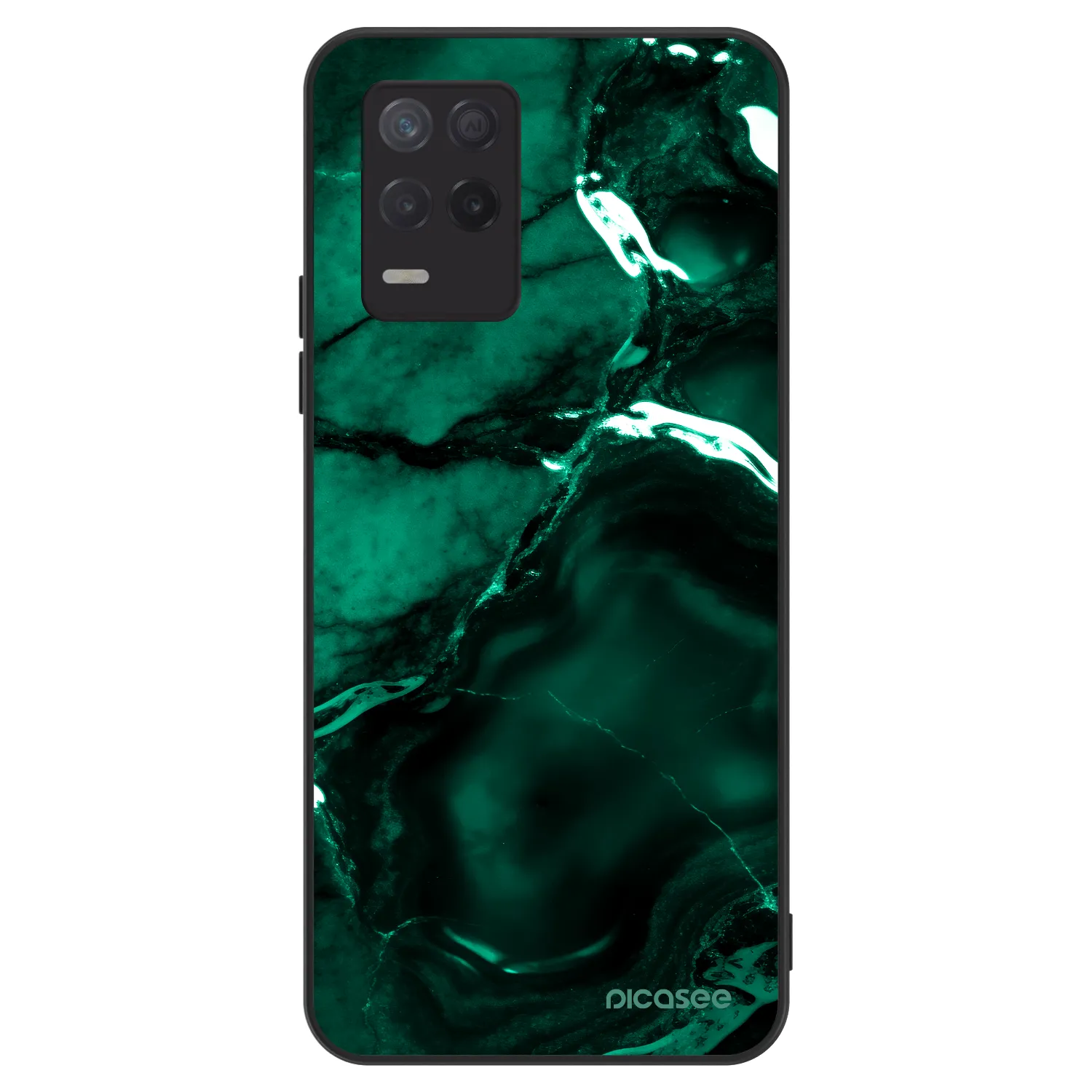 Picasee ULTIMATE CASE za Realme 8 5G - Dark emerald