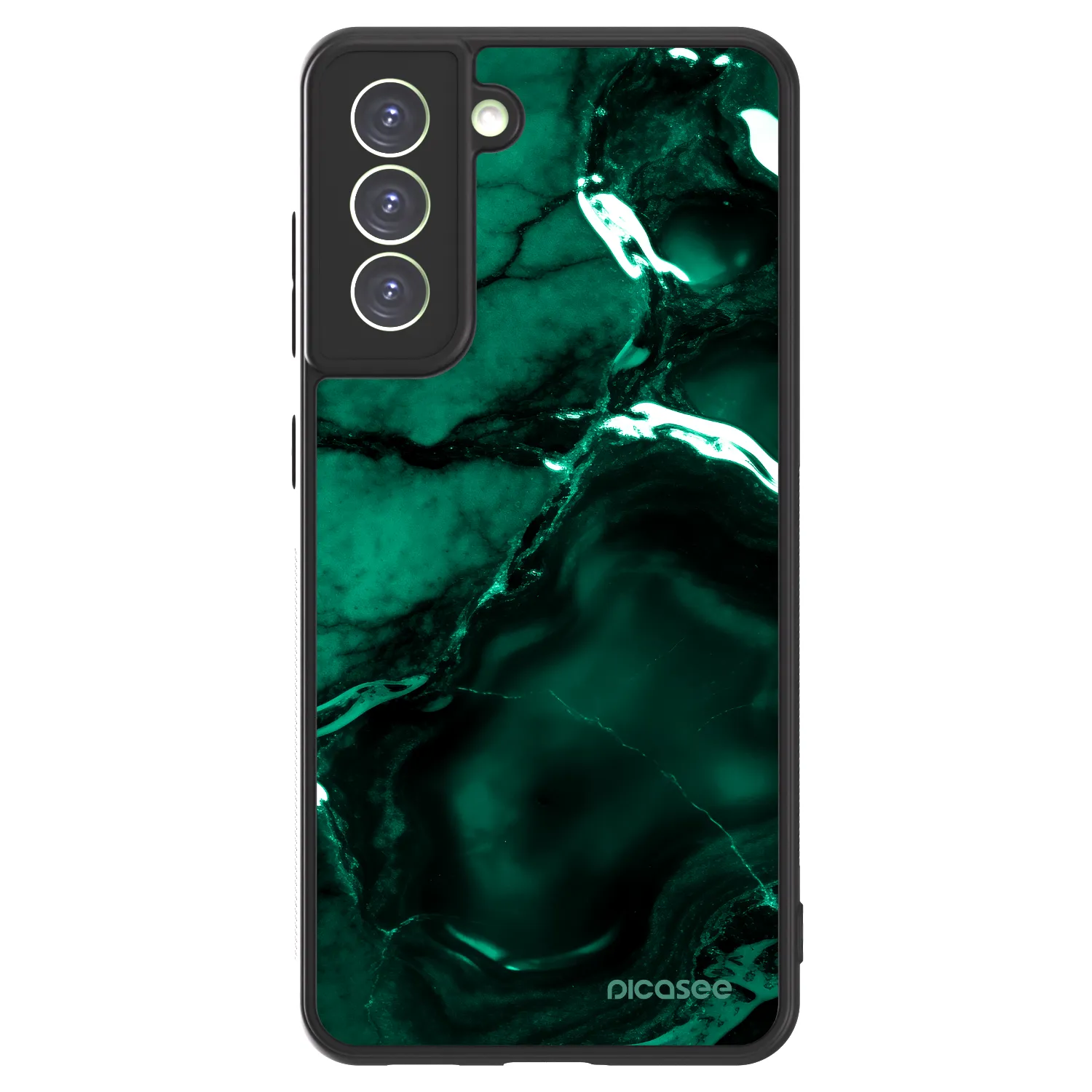Picasee ULTIMATE CASE za Samsung Galaxy S21 FE 5G - Dark emerald