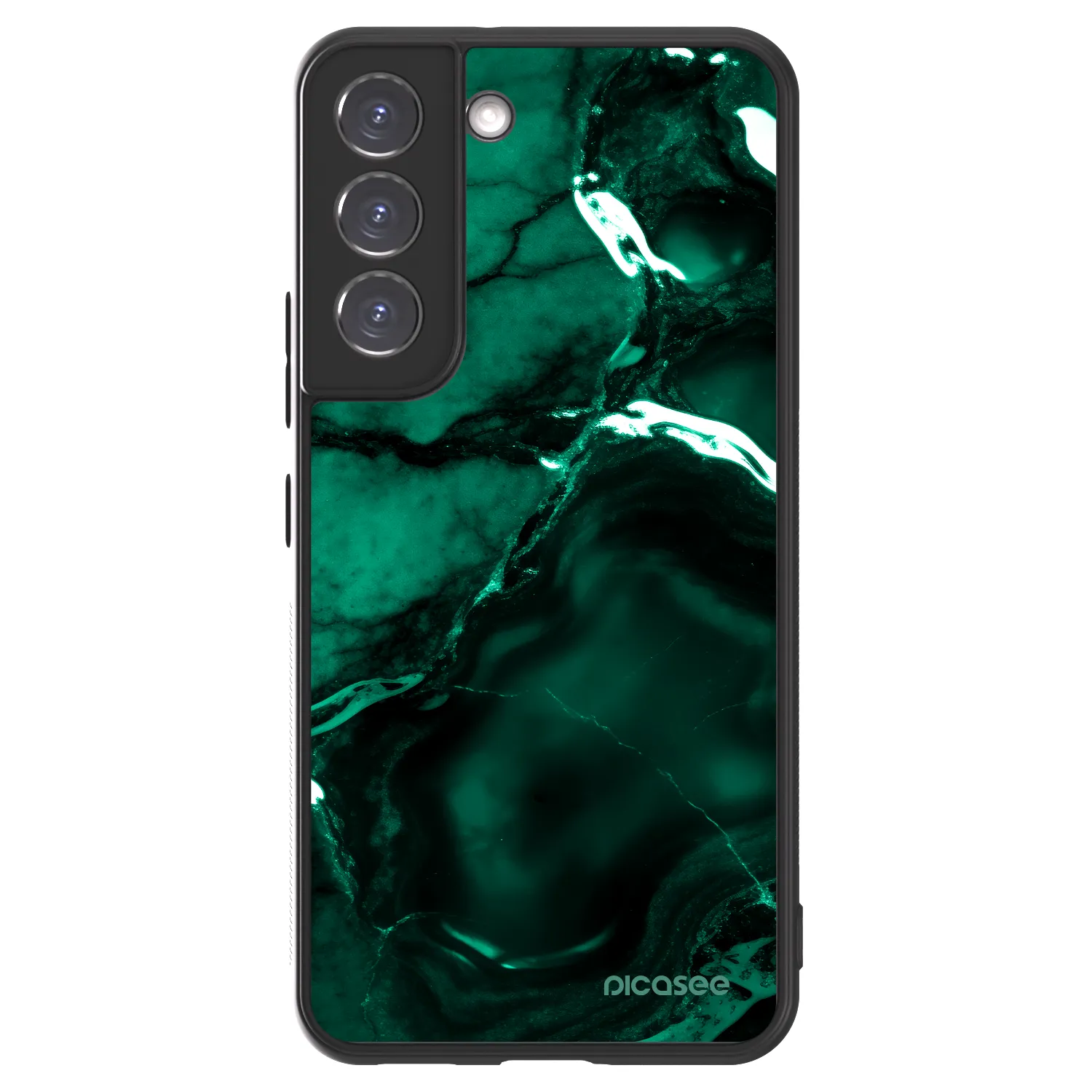 Picasee ULTIMATE CASE za Samsung Galaxy S22 5G - Dark emerald