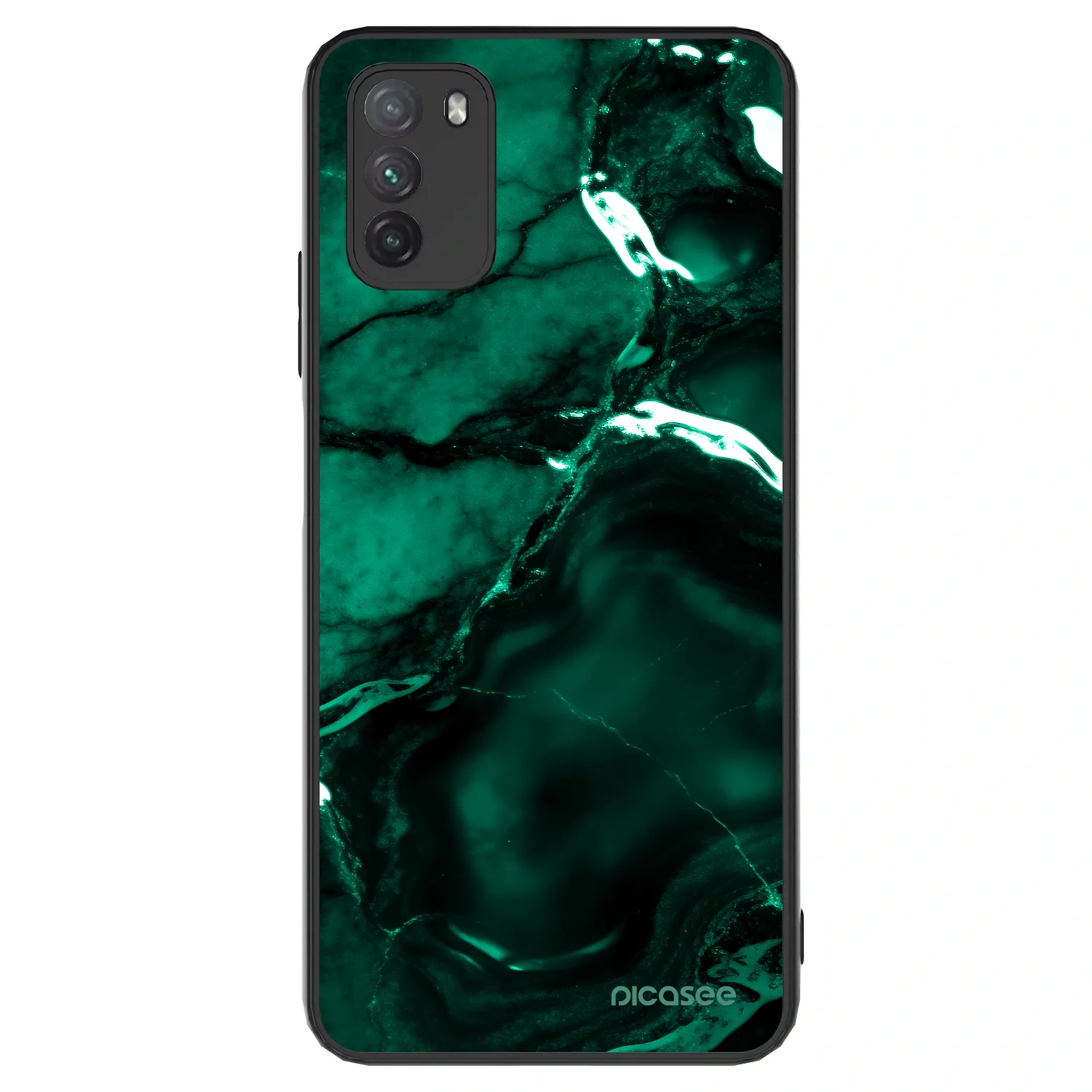 Picasee ULTIMATE CASE za Xiaomi Poco M3 - Dark emerald