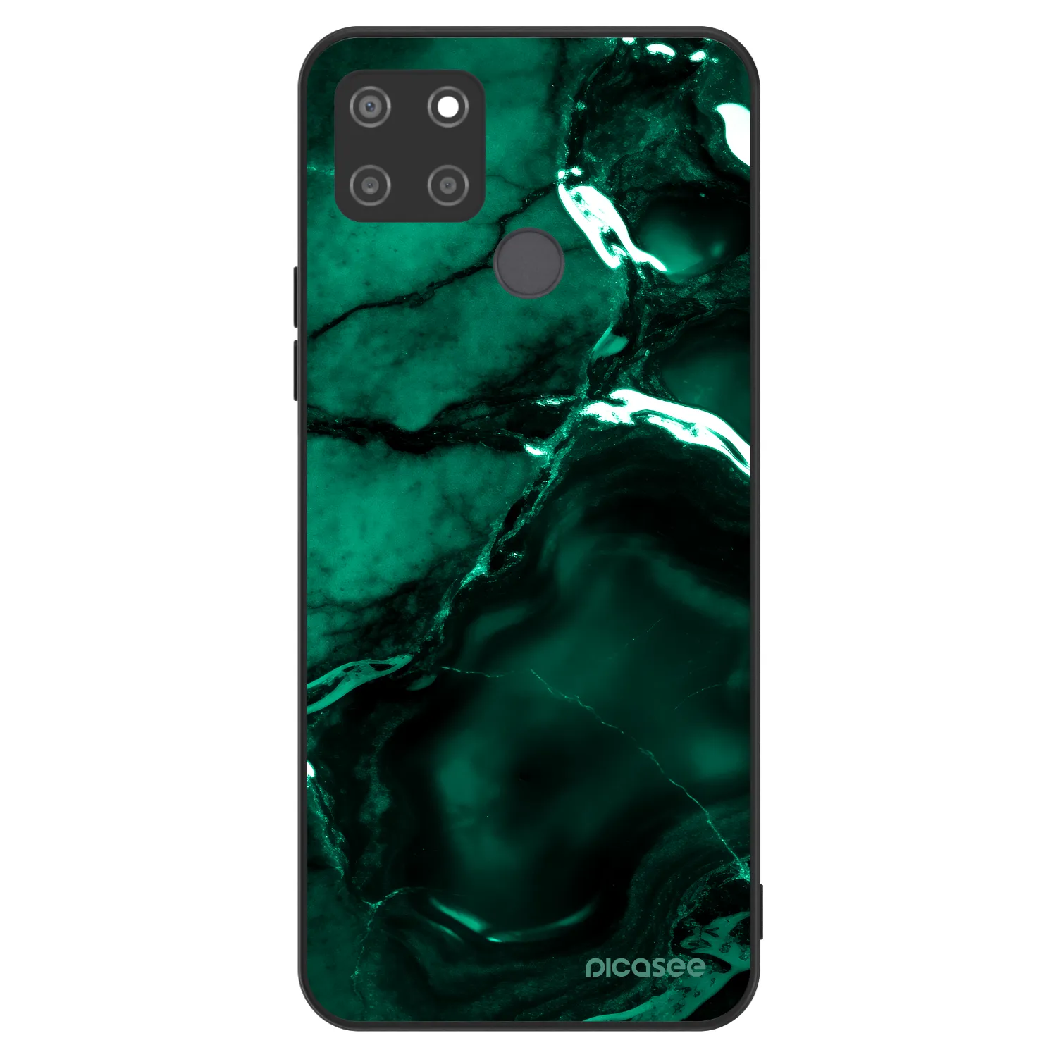 Picasee ULTIMATE CASE za Realme C21Y - Dark emerald