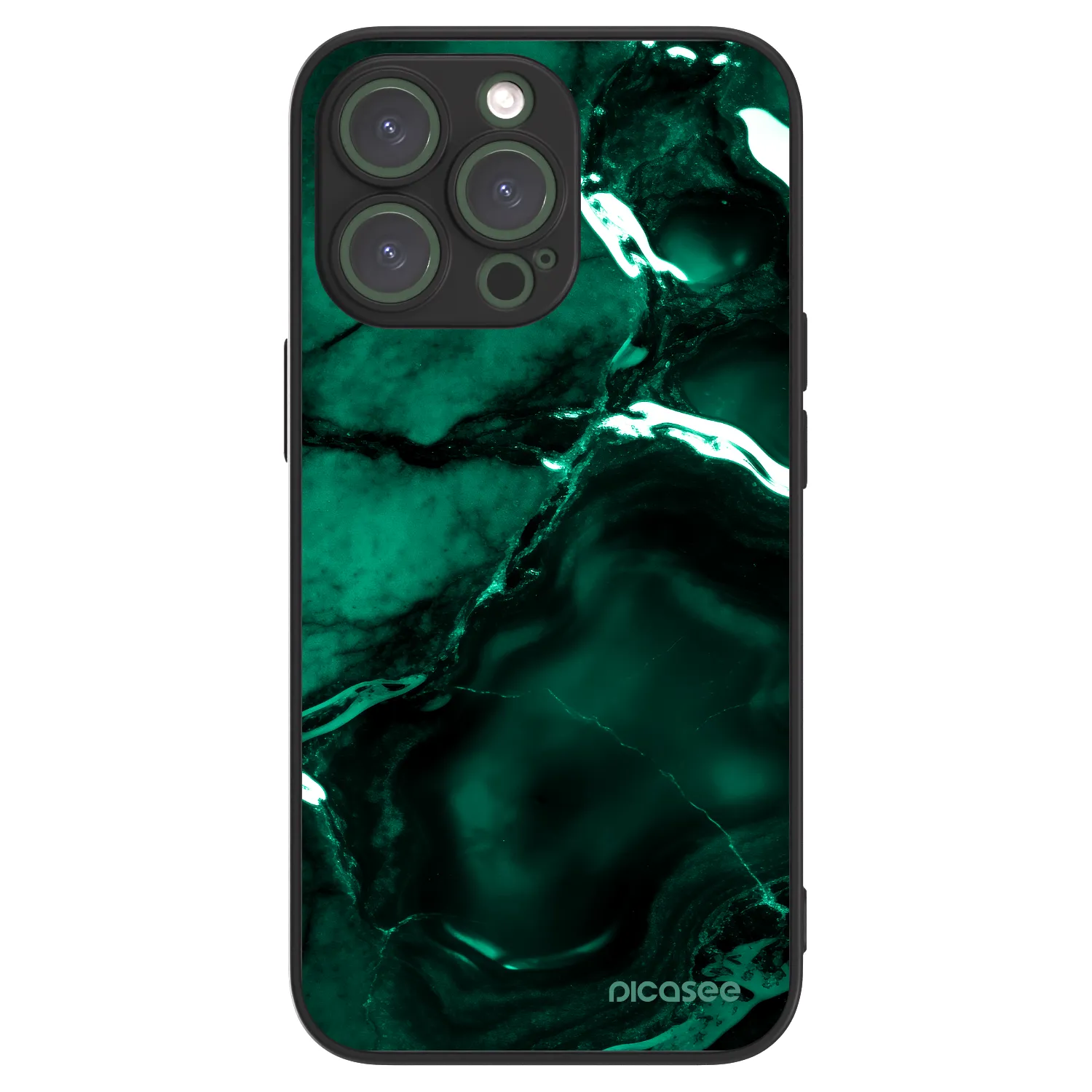 Picasee ULTIMATE CASE MagSafe za Apple iPhone 13 Pro - Dark emerald