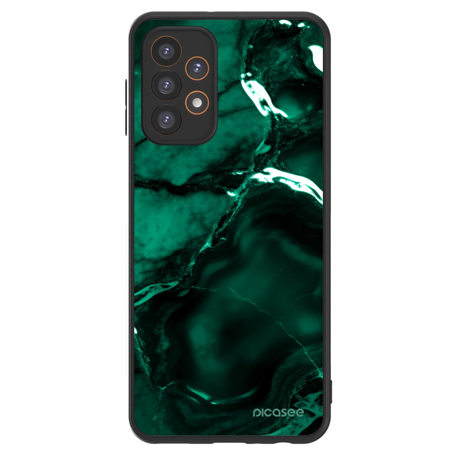 Picasee ULTIMATE CASE za Samsung Galaxy A23 A235F 4G - Dark emerald