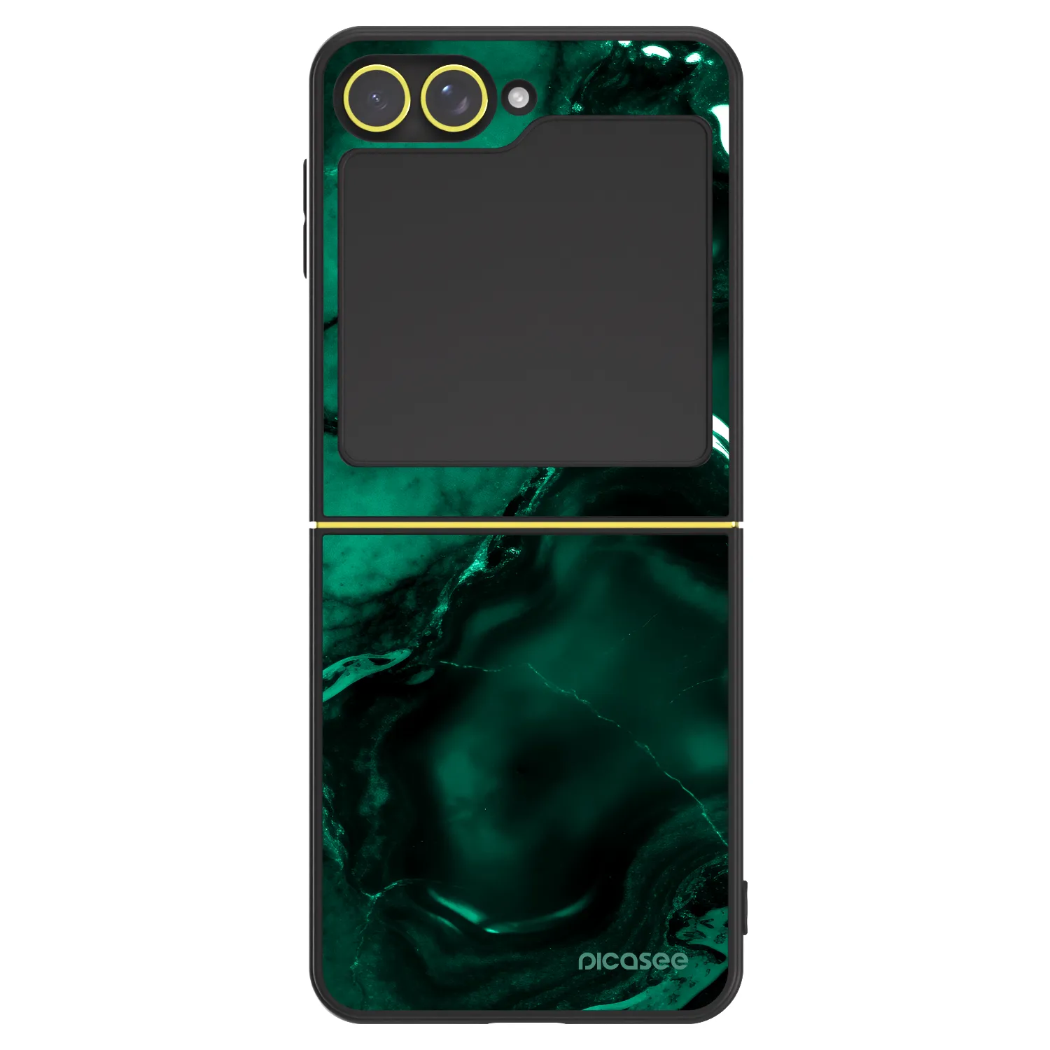 Picasee ULTIMATE CASE za Samsung Galaxy Z Flip5 5G - Dark emerald