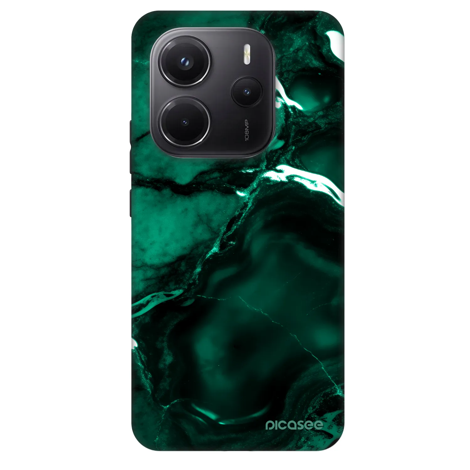 Picasee Fashion Case za Xiaomi Redmi Note 14 5G - Dark emerald