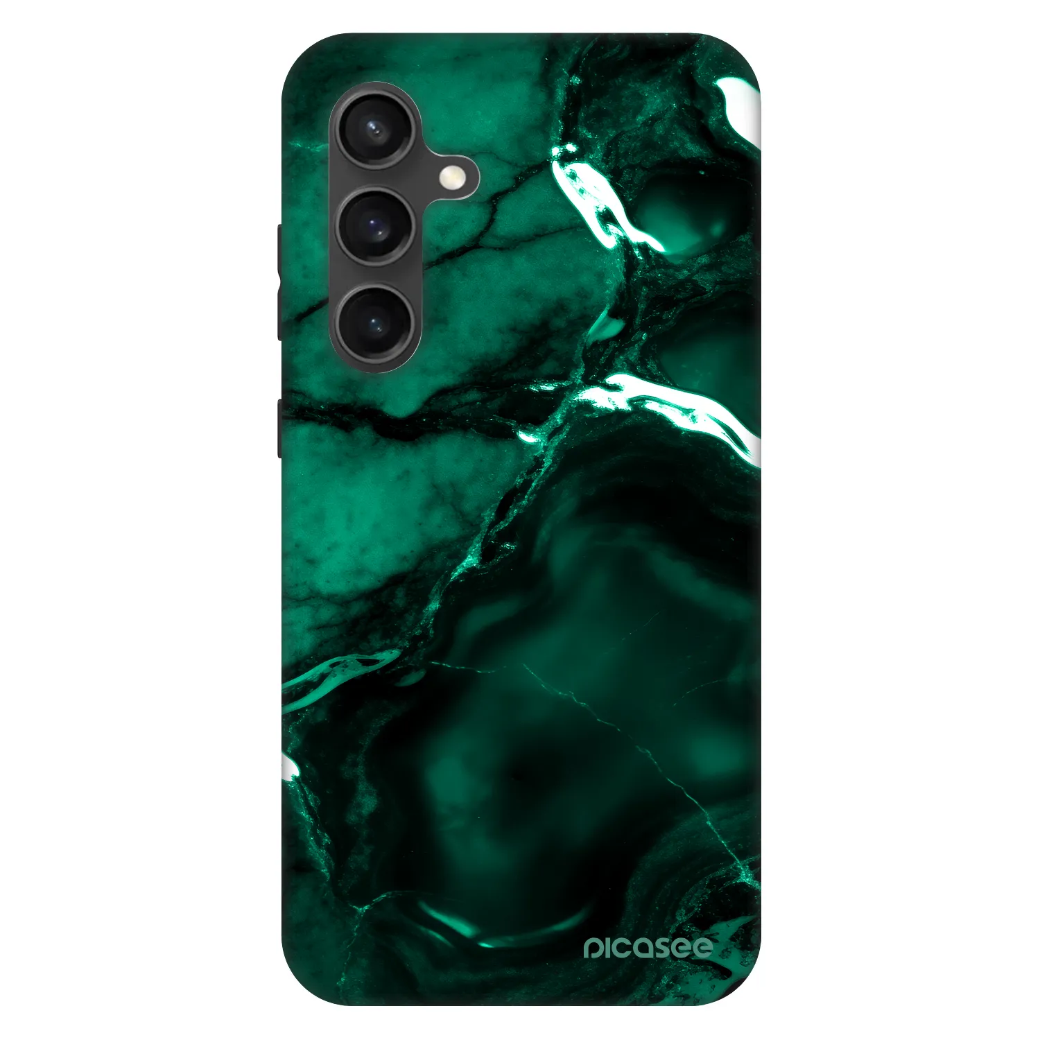 Picasee Fashion Case za Samsung Galaxy S24 FE S721B - Dark emerald