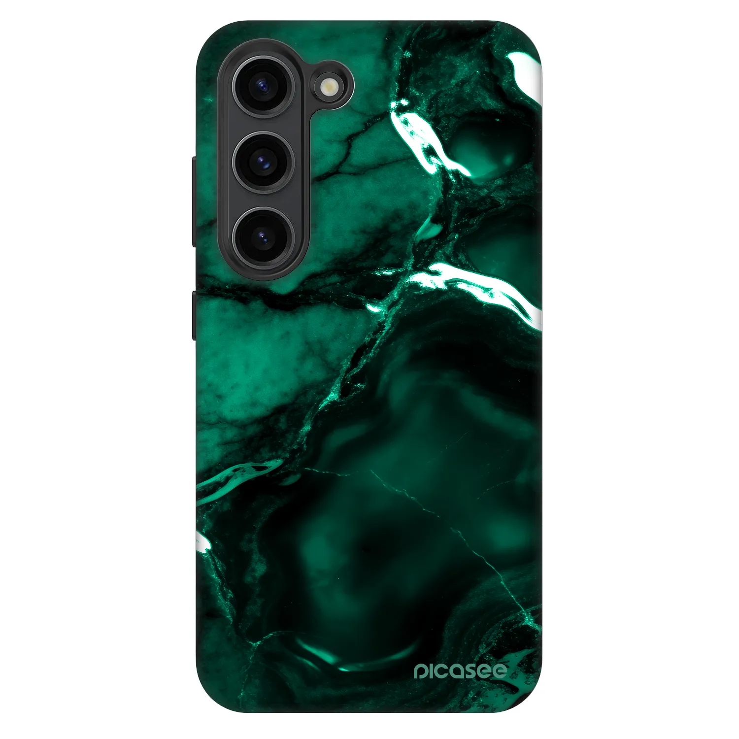Picasee Fashion Case za Samsung Galaxy S23+ 5G - Dark emerald
